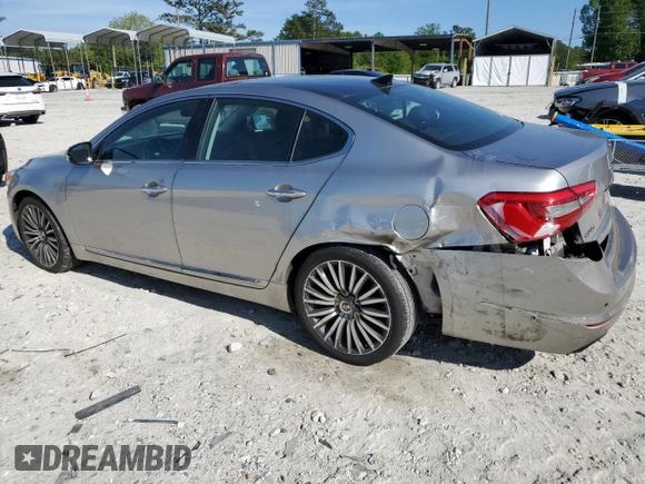 2014 Kia Cadenza Premium with VIN KNALN4D70E5133832, listed as a Copart auction lot 51389574 with 113,266 mi miles and Salvage Title. Bid and sale history available at carsss.com. Image 2.