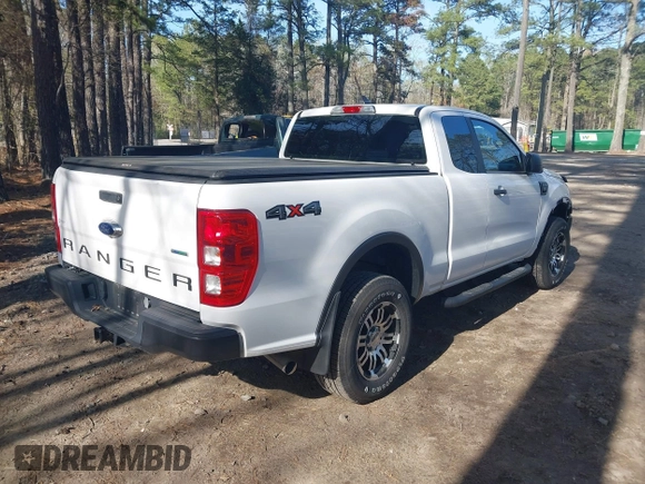 2020 Ford Ranger XL with VIN 1FTER1FH4LLA24075, listed as a IAAI auction lot 41902919 with 76,160 mi miles. Bid and sale history available at carsss.com. Image 4.