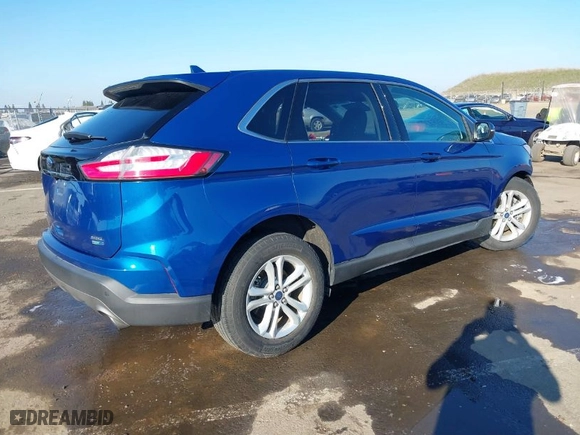 2020 Ford Edge SEL with VIN 2FMPK4J90LBA48979, listed as a IAAI auction lot 41372586 with 36,978 mi miles. Bid and sale history available at carsss.com. Image 4.
