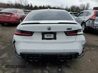 2022 BMW M3 Competition xDrive z VIN WBS43AY08NFM90896, wystawiony jako Copart lot #88685375 z przebiegiem Nie podano mil oraz Szkoda całkowita • Salvage title. Historia ofert i sprzedaży dostępna na DreamBid. Obrazek 6.