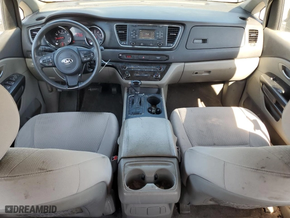 2016 Kia Sedona L with VIN KNDMA5C15G6120822, listed as a Copart auction lot 48003925 with 139,608 mi miles and Salvage Title. Bid and sale history available at carsss.com. Image 8.