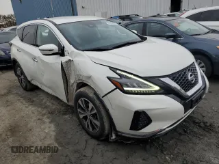 2020 Nissan Murano S with VIN 5N1AZ2AS7LN142872, listed as a Copart auction lot 85554314 with 32,293 mi miles and Salvage Title. Bid and sale history available at DreamBid. Image 4.