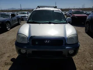 2003 Hyundai Santa Fe GLS with VIN KM8SC73DX3U518567, listed as a Copart auction lot 44335265 with 161,003 mi miles and Salvage Title. Bid and sale history available at carsss.com. Image 5.