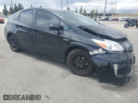 2013 Toyota Prius One with VIN JTDKN3DU4D5651505, listed as a Copart auction lot 54794035 with 176,101 mi miles and Salvage Title. Bid and sale history available at DreamBid. Image 4.