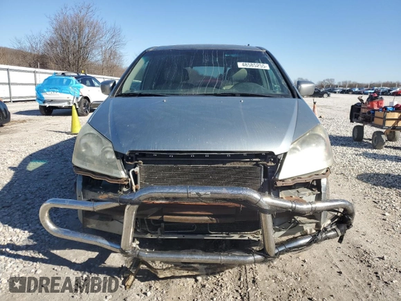 2006 Honda Odyssey EX-L with VIN 5FNRL38686B093840, listed as a Copart auction lot 48585255 with 210,384 mi miles and Salvage Title. Bid and sale history available at carsss.com. Image 5.