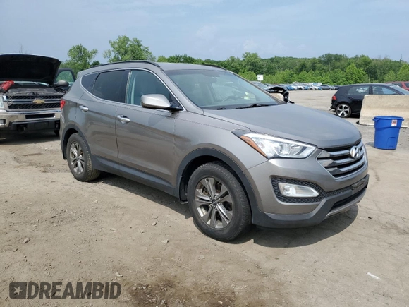 2016 Hyundai Santa Fe z VIN 5XYZU3LB5GG348536, wystawiony jako Copart lot #59877755 z przebiegiem 102 247 mil mil oraz Czysty tytuł • Clean title. Historia ofert i sprzedaży dostępna na DreamBid. Obrazek 4.