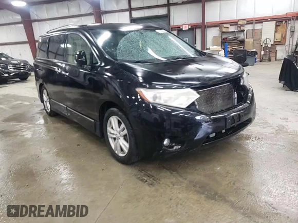 2012 Nissan Quest LE z VIN JN8AE2KP9C9050296, wystawiony jako Copart lot #52780705 z przebiegiem 160 944 mil mil oraz Szkoda całkowita • Salvage title. Historia ofert i sprzedaży dostępna na DreamBid. Obrazek 12.