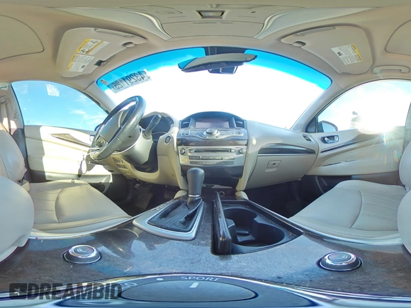 2015 Infiniti QX60 with VIN 5N1AL0MM1FC532353, listed as a Copart auction lot 43291125 with 87,530 mi miles and Salvage title. Bid and sale history available at DreamBid. Image 14.
