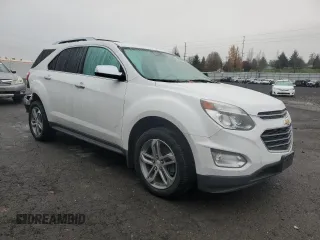 2016 Chevrolet Equinox LTZ with VIN 2GNFLGE32G6176781, listed as a Copart auction lot 82591504 with 61,731 mi miles and Salvage Title. Bid and sale history available at carsss.com. Image 4.
