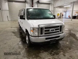 2011 Ford Econoline Passenger XL with VIN 1FBSS3BL8BDB07454, listed as a Copart auction lot 84713284 with 96,635 mi miles and Salvage title. Bid and sale history available at DreamBid. Image 12.