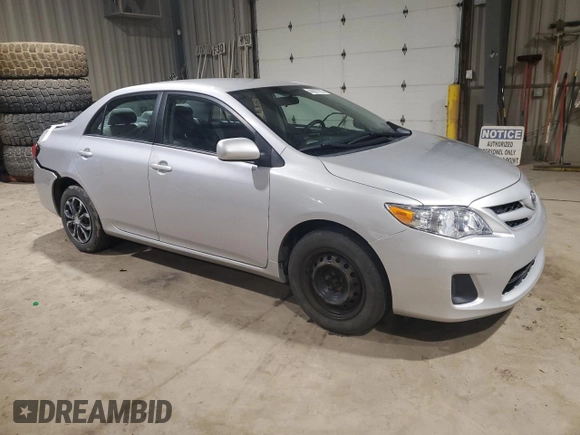 2011 Toyota Corolla L with VIN 2T1BU4EE7BC752036, listed as a Copart auction lot 44307785 with 139,367 mi miles and Salvage Title. Bid and sale history available at carsss.com. Image 4.