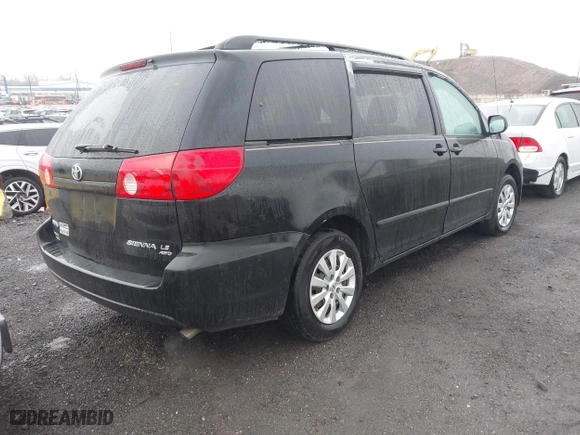 2010 Toyota Sienna CE with VIN 5TDKK4CC6AS343068, listed as a IAAI auction lot 41973330 with 327,086 mi miles. Bid and sale history available at carsss.com. Image 4.