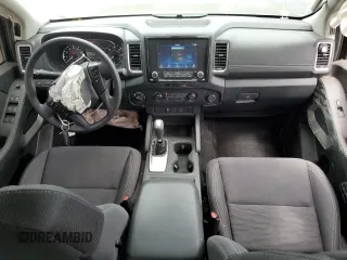 2022 Nissan Frontier SV with VIN 1N6ED1EK3NN654556, listed as a Copart auction lot 56589825 with 42,615 mi miles and Salvage title. Bid and sale history available at DreamBid. Image 8.