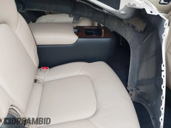 2019 Nissan Armada Platinum with VIN JN8AY2NE8K9757454, listed as a IAAI auction lot 37941190 with 43,549 mi miles. Bid and sale history available at carsss.com. Image 8.