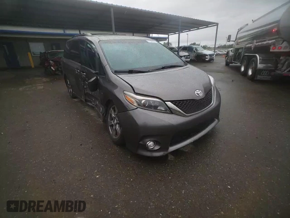 2017 Toyota Sienna SE with VIN 5TDXZ3DC9HS900561, listed as a Copart auction lot 51349315 with 69,205 mi miles and Salvage Title. Bid and sale history available at DreamBid. Image 11.