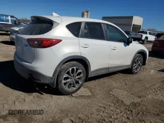2016 Mazda CX-5 Grand Touring with VIN JM3KE4DYXG0781063, listed as a Copart auction lot 47099825 with 0 mi miles and Salvage Title. Bid and sale history available at carsss.com. Image 3.