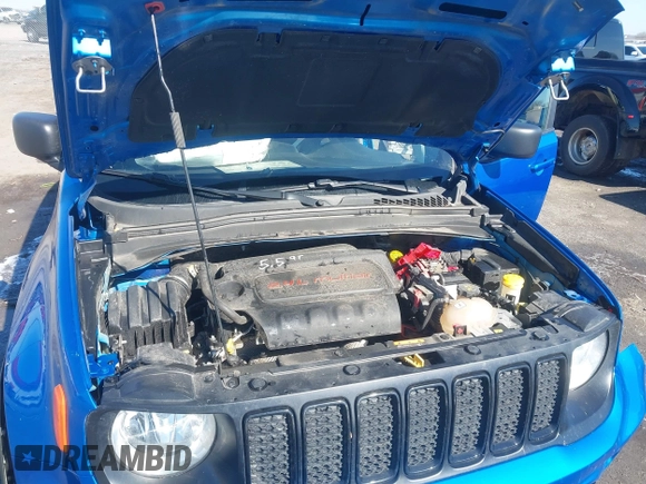 2020 Jeep Renegade Sport with VIN ZACNJAAB0LPM01438, listed as a IAAI auction lot 41608573 with 90,053 mi miles and . Bid and sale history available at carsss.com. Image 10.
