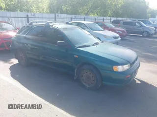 2000 Subaru Impreza L with VIN JF1GF4350YH800134, listed as a IAAI auction lot 42548559 with 328,388 mi miles and . Bid and sale history available at DreamBid. Image 1.