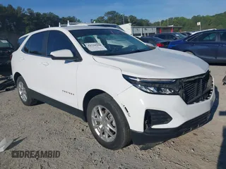 2022 Chevrolet Equinox LT z VIN 3GNAXKEV7NL100419, wystawiony jako IAAI lot #42220258 z przebiegiem 81 372 mil mil oraz . Historia ofert i sprzedaży dostępna na DreamBid. Obrazek 1.