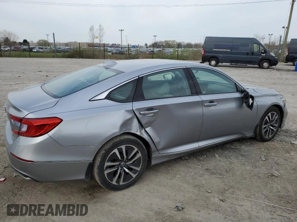2020 Honda Accord EX-L with VIN 1HGCV3F53LA018320, listed as a Copart auction lot 53053555 with 72,635 mi miles and Salvage title. Bid and sale history available at DreamBid. Image 3.