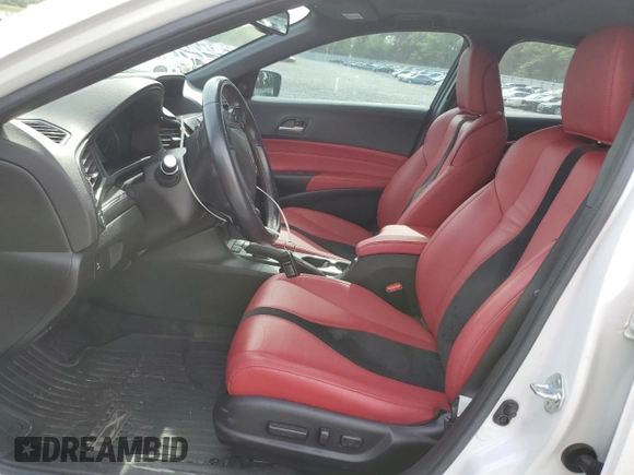 2021 Acura ILX Premium with VIN 19UDE2F82MA007870, listed as a Copart auction lot 53962685 with 23,487 mi miles and Salvage title. Bid and sale history available at DreamBid. Image 7.