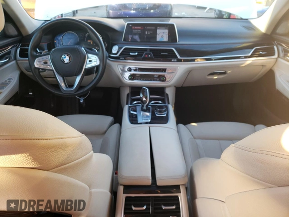 2018 BMW 7 Series 740i with VIN WBA7E2C51JG741931, listed as a Copart auction lot 76929173 with 63,169 mi miles. Bid and sale history available at carsss.com. Image 8.