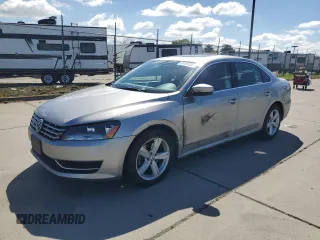 2013 Volkswagen Passat SE with VIN 1VWBP7A34DC073704, listed as a Copart auction lot 51101205 with 162,928 mi miles and Salvage title. Bid and sale history available at DreamBid. Image 1.