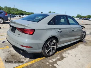 2020 Audi A3 Sedan S line Premium with VIN WAUBEGFF0LA013759, listed as a Copart auction lot 58943083 with 40,473 mi miles and Salvage Title. Bid and sale history available at carsss.com. Image 3.