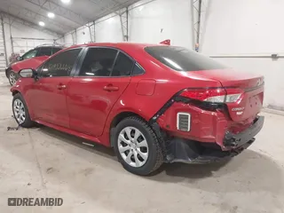 2020 Toyota Corolla LE with VIN JTDEPRAE3LJ027496, listed as a IAAI auction lot 41822666 with 64,433 mi miles. Bid and sale history available at carsss.com. Image 3.
