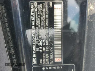 2001 Mercedes-Benz SLK 230 Kompressor z VIN WDBKK49F31F175681, wystawiony jako Copart lot #65155374 z przebiegiem Nie podano mil oraz Nie do naprawy • Non repairable. Historia ofert i sprzedaży dostępna na DreamBid. Obrazek 12.