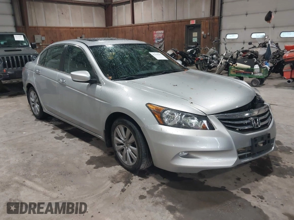 2012 Honda Accord EX-L z VIN 1HGCP3F85CA009624, wystawiony jako IAAI lot #42198643 z przebiegiem 85 790 mil mil oraz . Historia ofert i sprzedaży dostępna na DreamBid. Obrazek 1.