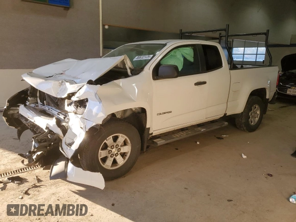 2018 Chevrolet Colorado 2WD Work Truck with VIN 1GCHSBEN0J1297019, listed as a Copart auction lot 88532125 with 0 mi miles and Salvage Title. Bid and sale history available at carsss.com. Image 1.