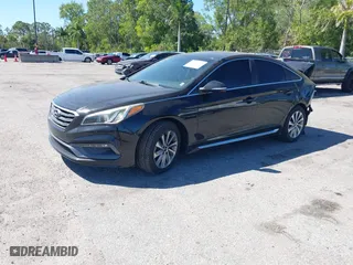 2017 Hyundai Sonata Sport with VIN 5NPE34AF2HH467586, listed as a IAAI auction lot 41833234 with 70,670 mi miles. Bid and sale history available at carsss.com. Image 17.