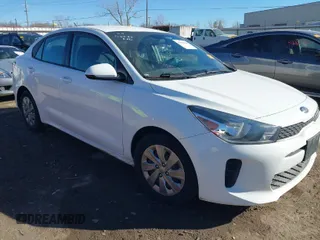 2019 Kia Rio S with VIN 3KPA24AB7KE198561, listed as a IAAI auction lot 41683849 with 74,085 mi miles. Bid and sale history available at carsss.com. Image 1.
