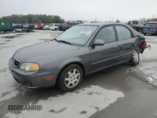 2002 Kia Spectra GS with VIN KNAFB161125065243, listed as a Copart auction lot 46865365 with 11,895 mi miles and Salvage Title. Bid and sale history available at carsss.com. Image 1.