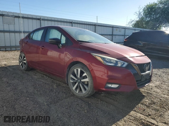 2020 Nissan Versa SR with VIN 3N1CN8FV6LL814566, listed as a Copart auction lot 52994495 with Not provided miles and Salvage title. Bid and sale history available at DreamBid. Image 4.