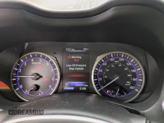 2017 Infiniti Q60 Premium with VIN JN1EV7EL8HM551447, listed as a Copart auction lot 58172955 with 43,457 mi miles and Salvage title. Bid and sale history available at DreamBid. Image 9.