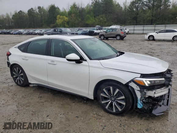 2024 Honda Civic EX-L z VIN 19XFL1H7XRE012055, wystawiony jako Copart lot #52017955 z przebiegiem 14 459 mil mil oraz Szkoda całkowita • Salvage title. Historia ofert i sprzedaży dostępna na DreamBid. Obrazek 4.