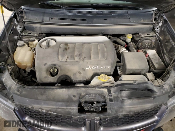 2014 Dodge Journey R/T with VIN 3C4PDCEG3ET309644, listed as a Copart auction lot 53986465 with 136,769 mi miles and Salvage title. Bid and sale history available at DreamBid. Image 12.
