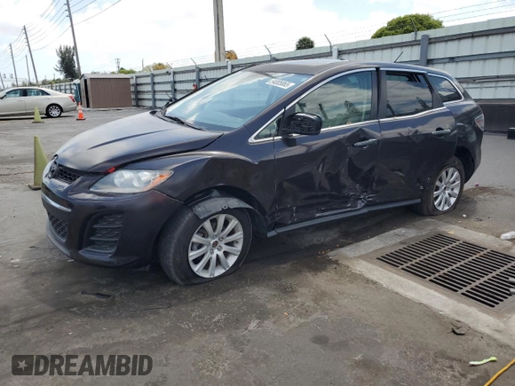 2010 Mazda CX-7 Sport with VIN JM3ER2W59A0337267, listed as a Copart auction lot 54005865 with 151,080 mi miles and Salvage Title. Bid and sale history available at DreamBid. Image 1.