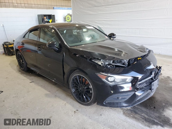 2020 Mercedes-Benz CLA 250 with VIN W1K5J4HB1LN120578, listed as a Copart auction lot 50906995 with 73,161 mi miles and Salvage Title. Bid and sale history available at DreamBid. Image 4.