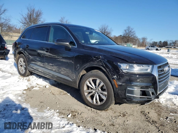 2019 Audi Q7 Premium with VIN WA1AAAF7XKD008723, listed as a Copart auction lot 41362765 with 87,175 mi miles and Salvage title. Bid and sale history available at DreamBid. Image 4.