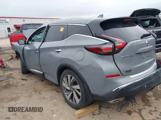 2021 Nissan Murano SL with VIN 5N1AZ2CS0MC134638, listed as a IAAI auction lot 41161799 with Not Provided miles and . Bid and sale history available at DreamBid. Image 3.