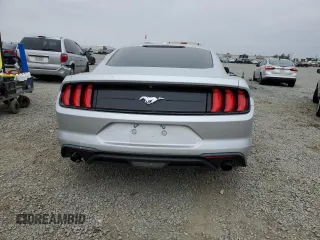 2019 Ford Mustang EcoBoost with VIN 1FA6P8THXK5196661, listed as a Copart auction lot 57685145 with 54,385 mi miles and Salvage title. Bid and sale history available at DreamBid. Image 6.