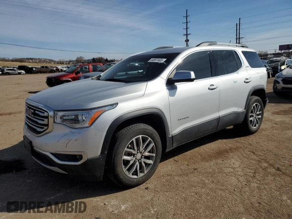2019 GMC Acadia SLE with VIN 1GKKNSLA4KZ283581, listed as a Copart auction lot 44697465 with 79,644 mi miles and Salvage Title. Bid and sale history available at DreamBid. Image 1.