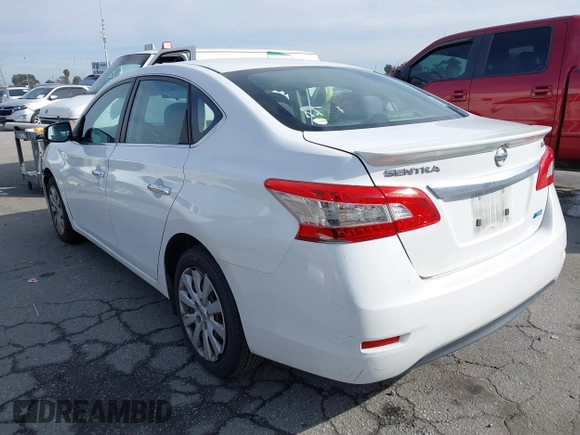 2013 Nissan Sentra FE+ S with VIN 3N1AB7AP5DL760374, listed as a IAAI auction lot 41602463 with 121,728 mi miles and . Bid and sale history available at DreamBid. Image 3.
