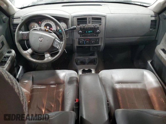 2006 Dodge Dakota SLT with VIN 1D7HW48K16S704158, listed as a Copart auction lot 87705295 with 90,958 mi miles and Salvage Title. Bid and sale history available at carsss.com. Image 8.