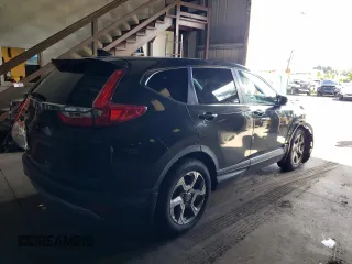 2018 Honda CR-V EX with VIN 7FARW1H56JE056723, listed as a Copart auction lot 86639444 with 0 mi miles and Salvage Title. Bid and sale history available at carsss.com. Image 3.
