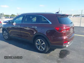 2019 Kia Sorento EX with VIN 5XYPHDA5XKG537867, listed as a IAAI auction lot 42290124 with 44,037 mi miles and . Bid and sale history available at DreamBid. Image 3.