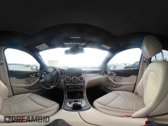 2018 Mercedes-Benz GLC with VIN WDC0G4KB6JV095440, listed as a IAAI auction lot 41675208 with 83,646 mi miles. Bid and sale history available at carsss.com. Image 17.
